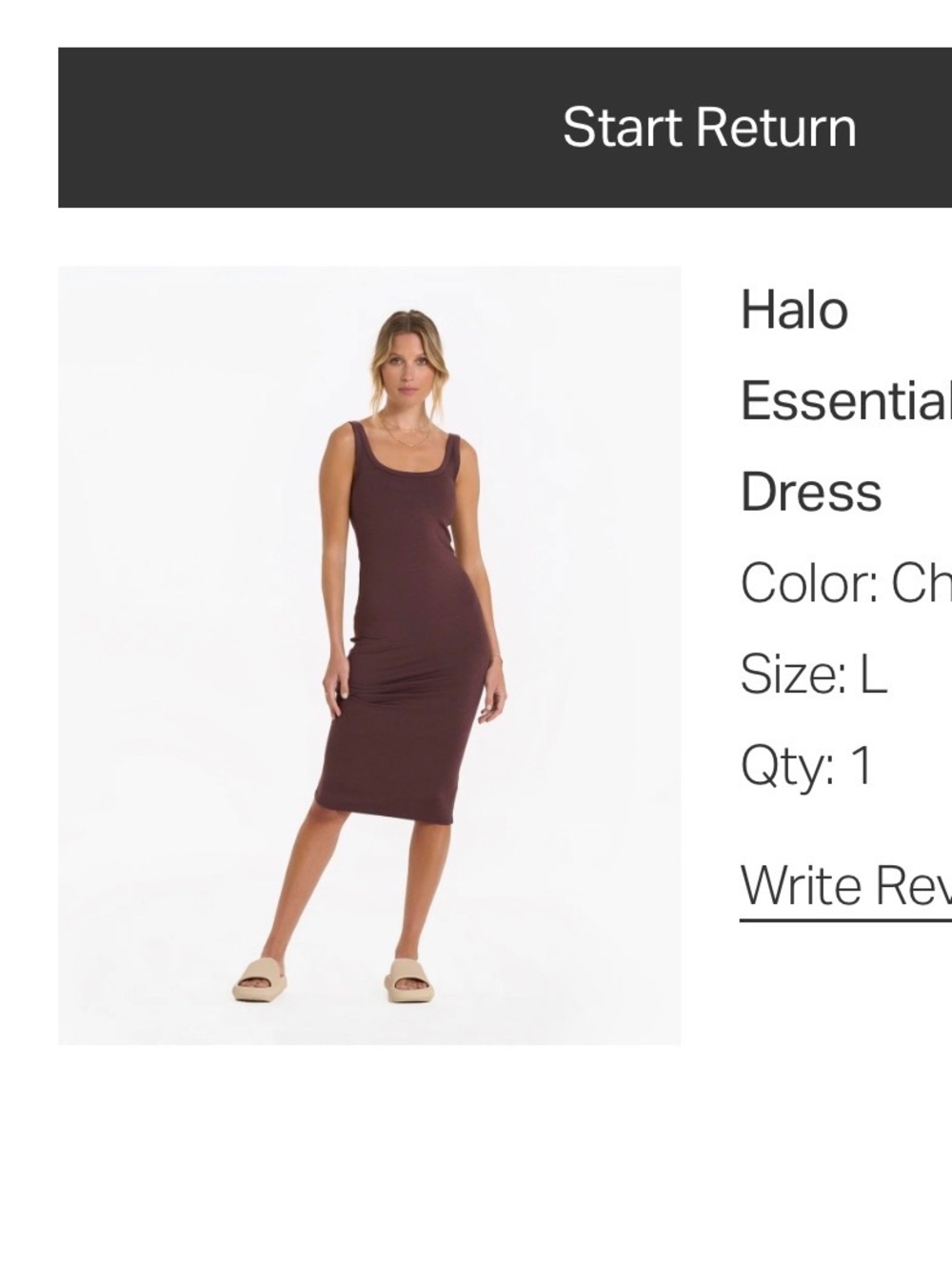 VUORI Halo Essential Dress L - Picture 5 of 6